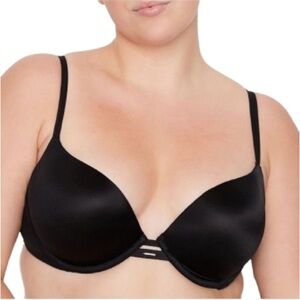 Victoria's Secret Black Bra Very Sexy Push Up Bra 38DD New
